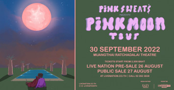 “PINK SWEAT$” เตรียมเปิดการแสดงในเมืองไทย  กับ “PINK SWEAT$ PRESENTS PINK MOON LIVE IN BANGKOK”