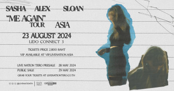 Sad แบบ happy กับเพลงของ Sasha Alex Sloan ใน Sasha Alex Sloan “Me Again” Tour – Asia 