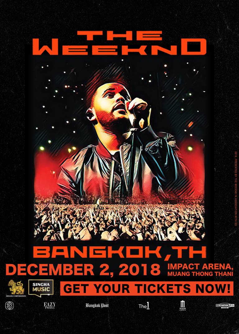 The Weeknd Asia Tour Live in Bangkok